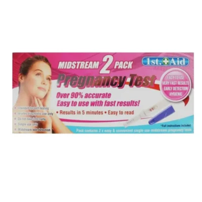 FIRST AID PREGNANCY TEST TWIN