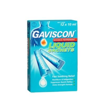 GAVISCON SACH ADVANCE PEPPERMINT LIQUID (PER SACH)