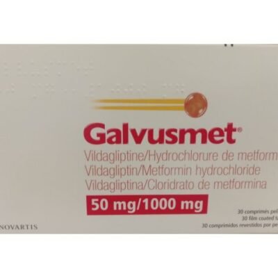GLUCANIX MET 50/1000MG TABS (VIDAGLIPTIN/METFORMIN