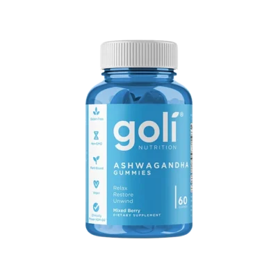 GOLI ASHWAGANDHA GUMMIES 60S