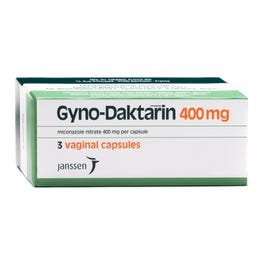 GYNO DAKTARIN OVULES 400MG