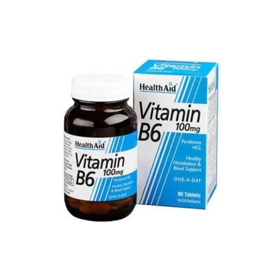 HEALTH AID VITAMIN B6 100MG 90S