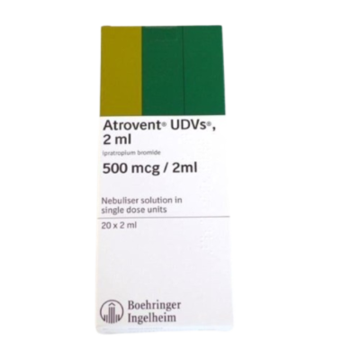 IPRATROPIUM 500MCG NEBULES (ATROVENT)