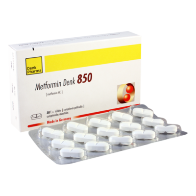 METFORMIN DENK 850MG TABS 120
