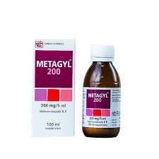 METRONIDAZOLE SUSP (200MG/5ML) METAGYL