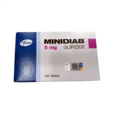 MINODIAB GLIPIZIDE 5MG