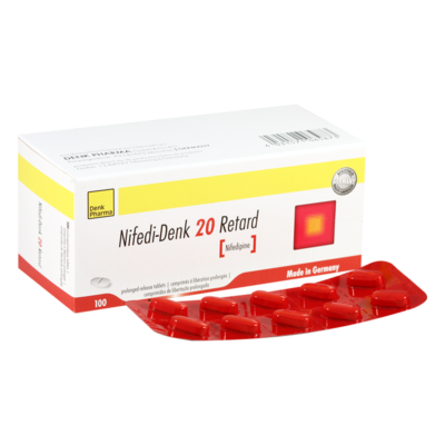 NIFEDI DENK 20 RETARD (PER STRIP)