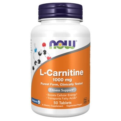 NOW CARNITINE TARTRATE 1000MG 50S