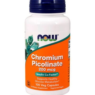 NOW CHROMIUM PICOLINATE 200UG TABS