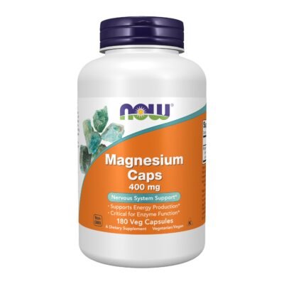NOW MAGNESIUM 400MG 180S