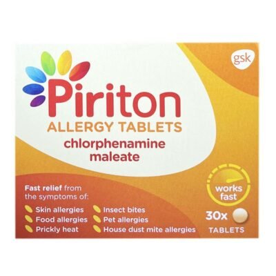 PIRITON TABS 30S (PER TAB)