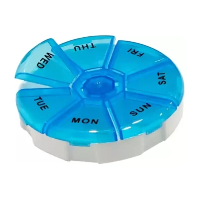 SEVEN DAY PILL BOX (ROUND)
