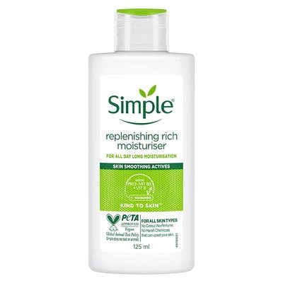SIMPLE REPLENISHING MOISTURIZER 125ML