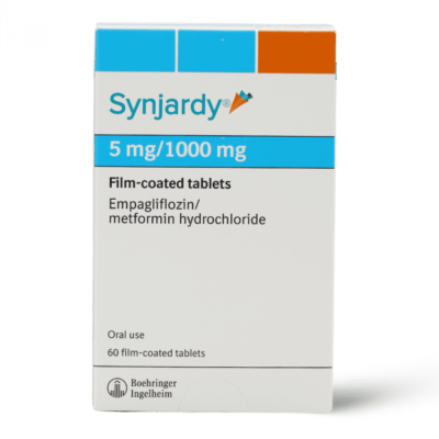SYNJARDY 5/1000MG (EMPAGLIFLOZIN/METFORMIN)