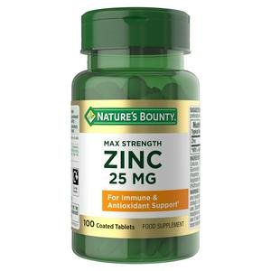 ZINC GLUCONATE 25MG (MAX STRENGTH)