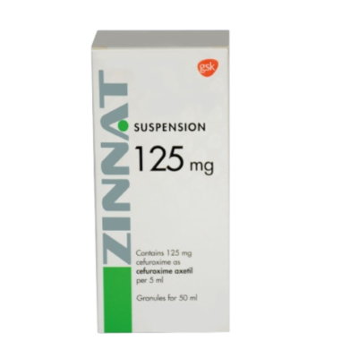 ZINNAT SUSP 125MG 50ML