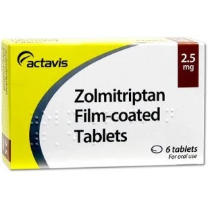 ZOLMITRIPTAN 2.5MG/TAB