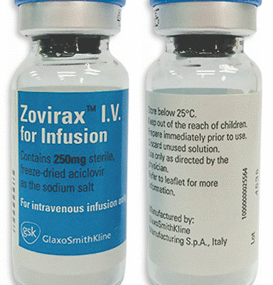 ZOVIRAX  (ACICLOVIR) 250MG INJ