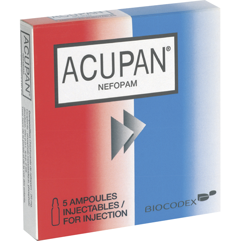 ACUPAN 20MG INJ 5S (NEFOPAM HCL)