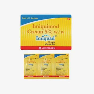 ALDARA 5% CREAM (PER SATCHET) (IMIQUIMOD)