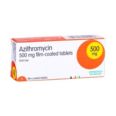 AZITHROMYCIN UK 500MG/PER TAB