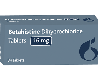BETAHISTINE GENERIC 16MG 84S PER TAB
