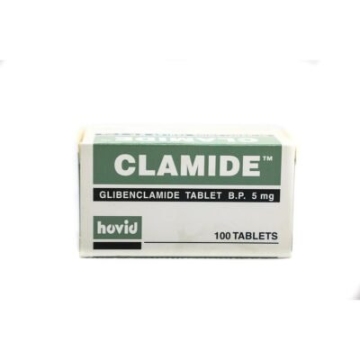 CLAMIDE 5MG PER STRIP 10X10 (GLIBENCLAMIDE)