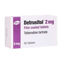 DETRUSITOL 2MG TABS (TOLTERIDINE)