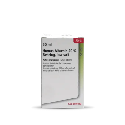 HUMAN ALBUMIN 20% 50ML