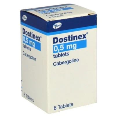 DOSTINEX (CABERGOLINE) 0.5MG PER TAB
