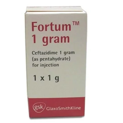 FORTUM (CEFTAZIDIME) 1G INJ