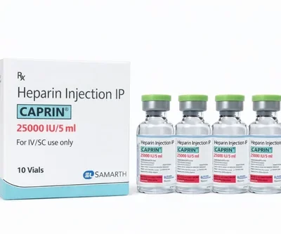 HEPARIN INJECTION 25000IU/5ML 10S