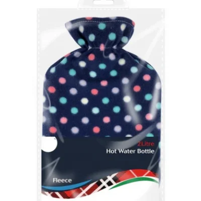 HOT WATER BOTTLE COVERED