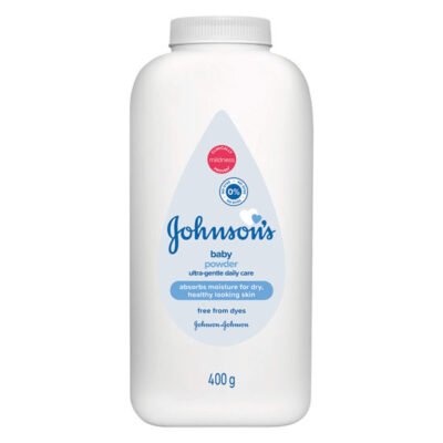 JOHNSONS BABY POWDER 400G