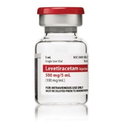 LEVETIRACETAM 500MG/5ML INJ (KEPPRA GENERIC)