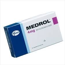 MEDROL 4MG TABS 30S (METHYLPREDNISOLONE)