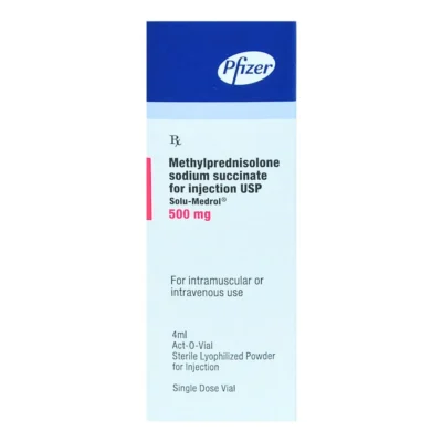 METHYLPREDNISOLONE 500MG INJ