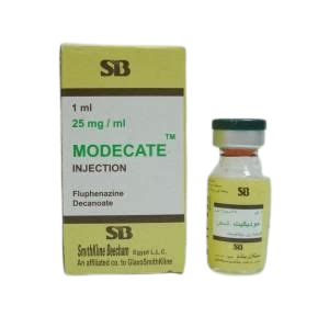 MODECATE (FLUPHENAZINE DECANOATE) 25MG INJ