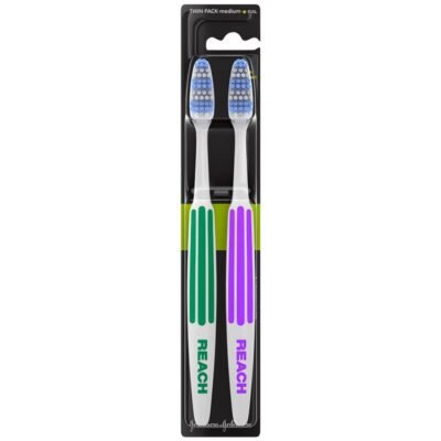 REACH TOOTHBRUSH TWIN PACK