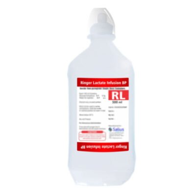 RINGER LACTATE BOTTLE INFUSION 500ML