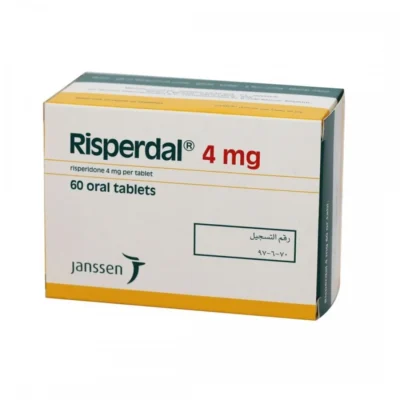 RISPERDAL (RISPERIDONE) 4MG TABS