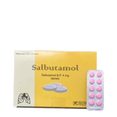 SALBUTAMOL TABS ECL 50X10 (PER STRIP)