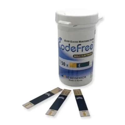 CODEFREE GLUCOMETER STRIPS 50S