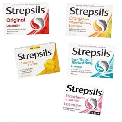 STREPSILS LOZENGES ALL TYPES