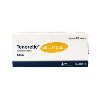 TENORETIC 50MG/12.5 TAB 28S