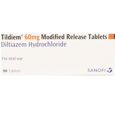 TILDIEM (DILTIAZEM) 60MG TABLETS