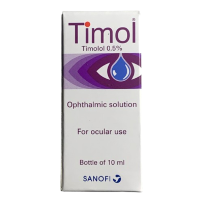 TIMOLOL 0.5% EYE DROPS (TIMOL/BLUTIMOL)