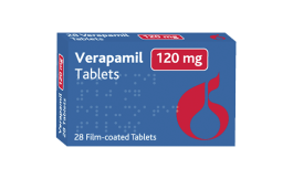 VERAPAMIL 120MG (PER TAB) 28S