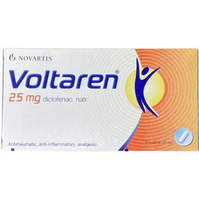 VOLTAROL 25MG SUPPOSITORIES