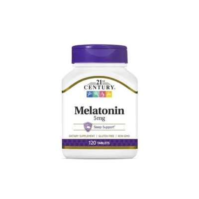 21ST CENTURY MELATONIN 5MG 120S